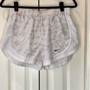 Nike Women's Light Gray Athletic Shorts